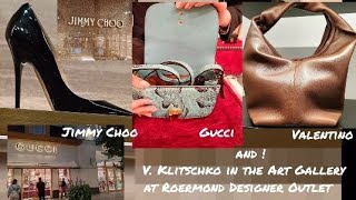 Valentino, Jimmy Choo, Gucci at the Roermond Designer Outlet