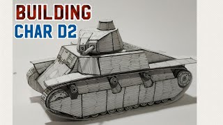 Building Chard D2 🇨🇵 (French Medium tank)