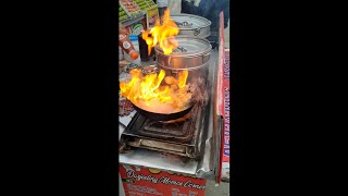 Delicious Fire Momos | Indian street food 😋😋