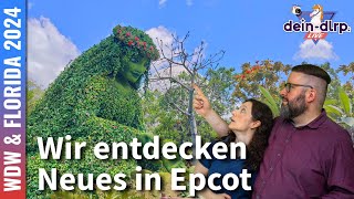 Wir entdecken Neues in Epcot in Walt Disney World