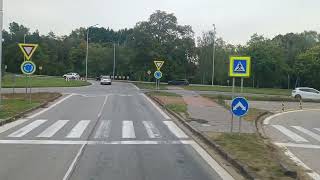 Driving in Slovakia, route 65, Nitra