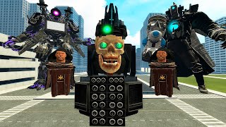 NEW HYPNO NECROMANSER SKIBIDI TOILET VS TRI TITAN AND CAMERAMAN ARMY In Garry's Mod!