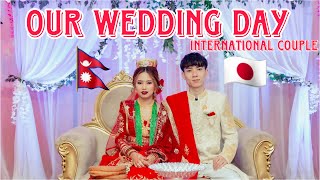 Finally Our Wedding Day !! 2023.01.25 👩‍❤️‍👨 !! Happily Married ♥️ !! INTERNATIONAL COUPLE🇳🇵🇯🇵