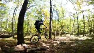 gnarly mountain bike MTB crash DH downhill