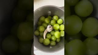 green grape sauce ,so sweet