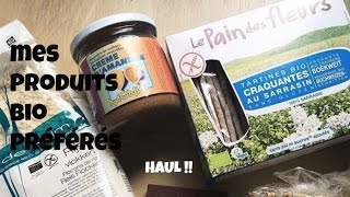 Mes produits BIO préférés pour une alimentation SAINE - By Pauline