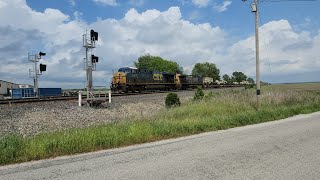 Military Train Going Threw Greenup IL