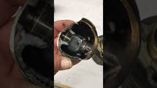 The piston was torn apart The piston from 125cc is jammed, major engine repair  #tuningparts #tuning