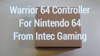 Unboxing Overview Comparison Of Warrior 64 Nintendo 64 Controller 04-17-2022!