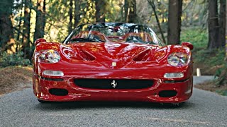 Ferrari F50 close up drive [4K]