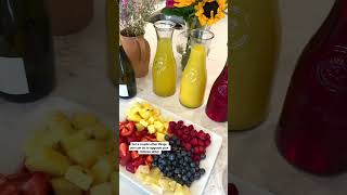 The Ultimate Mimosa Bar Set-Up