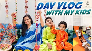 Day Vlog with My Kids || Junnu Munnu || Lasya Talks