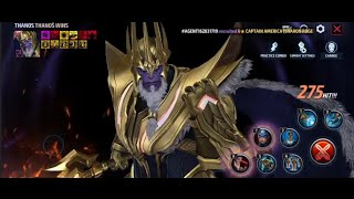 Thanos in Thanos Wins suit skills preview | Marvel Future Fight