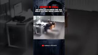 SECURITY YANG LAGI VIRAL KARNA BISA BERBICARA DENGAN SOSOK TAK TERLIHAT #shortsviral #scarry