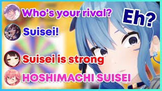 Everyone in 0th gen + Towa see Suisei as a rival in Mario Kart【Hololive | Eng Sub】