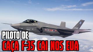 CAÇA F-35 CAI NOS EUA • FORÇA AÉREA SUECA E AMERICANA TRABALHAM JUNTAS COM GRIPEN E B-1B LANCER!