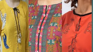 Easy Neckline Piping / Creative pippen neck design cutting and stitching ideas @FASHIONWITHMEHNAZ