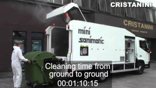 FD 886/2015   MINISANIMATIC 130 - for washing and decontamination of solid waste bins