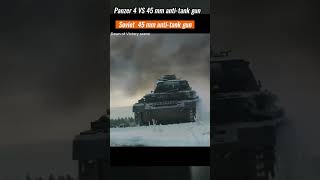 Panzer 4 VS Soviet 45mm Anti-Tank Gun - Epic Battle Scene WW2