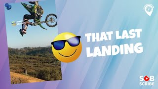 😲 That Last Landing | Motocross | Motorcycle | Rider 🔥 ADVENTURES FEVER #shorts