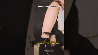 enhypen maknae line Jungwon foot & toes 👣 Sunoo leg tattoo 🤝 Ni-ki photoecard holder #enhypen #kpop