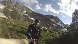 TIME LAPSE of Wind River Range Backpacking Trip - July 2014