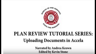 Plan Review Tutorial Series: Uploading Documents in Accela