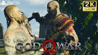 GOD OF WAR PS5 Walkthrough Gameplay Part 6 - Baldur Returns [1440P 60FPS]