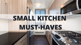 Must Haves For A Small Kitchen - MyHome Design + Remodeling