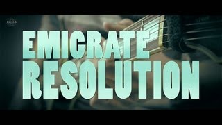 Emigrate - Resolution (Instrumental Guitar Cover) [Full HD]