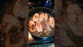 Pan-fry fish ASMR #shortvideo #youtubeshorts #pnw #seafood #deliciousfood #cooking #fyp