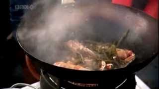 CHING HE HUANG Chinese Food Made Easy Langoustine and samphire stir fry - The Best Documentary Ever