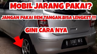 CARA PARKIR MOBIL TANPA REM PAKIR DAN TRANSMISI (P) ||REM ANTI LENGKET||Kelas pemula