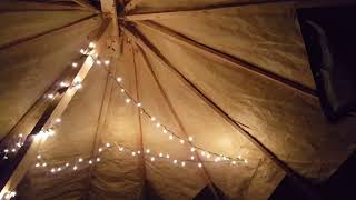 Night 3 in the yurt. The final night.