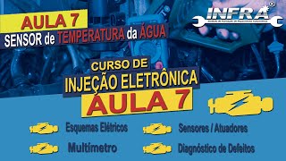 SENSOR DE TEMPERATURA DA ÁGUA - AULA 7 - CURSO DE INJEÇÃO ELETRÔNICA