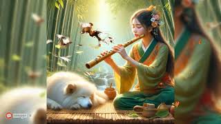 Soothing Bamboo Flute Music for Meditation and Calm - Relaxing Music For Deep Sleep