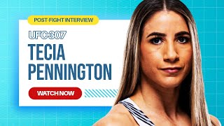 Tecia Pennington responds to UFC 307 booing, Carla Esparza retirement