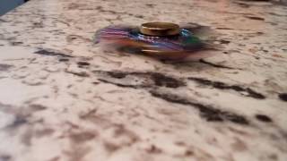 Rainbow fidget spinner test