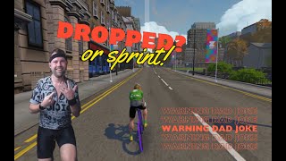 Zwift Lap It Up | Stage 2 | Glasgow Reverse | What is 2.5 seconds anyways | Catergory D