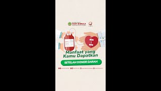 Ini Manfaat Yang Kamu Dapatkan Setelah Donor Darah ✅