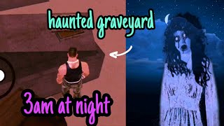 What happened when we go graveyard at 3AM | #gta #gtasa #mystery #gtamyths