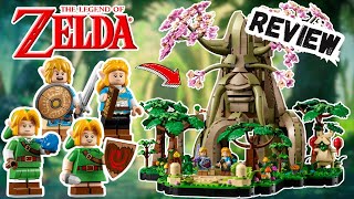 ZELDA - El gran árbol Deku / EL LEGO DEL AÑO / Minifigs