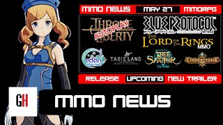 MMO News May 27, 2023 - Throne & Liberty Auto Play, Lord of the Rings MMO, Blue Protocol Delay