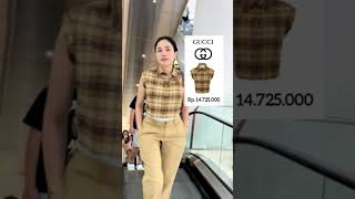 Spill harga outfit nikita mirzani #shorts #short #nikita #nikitamirzani