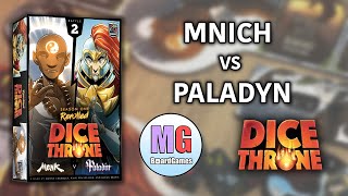 DICE THRONE - Mnich vs Paladyn | Pełna rozgrywka | Gameplay