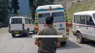 Two minor among 8 persons feared dead after a vehicle met accident in Daksum #Anantnag Kashmir