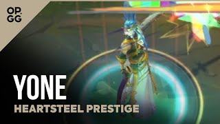 Heartsteel Yone Prestige Yone - OP.GG Skin Review - League of Legends