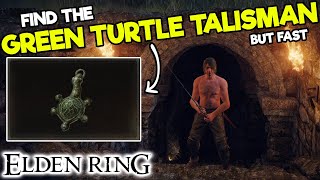 How to get the GREEN TURTLE TALISMAN in Elden Ring - Exact Map Location - Fast Guides