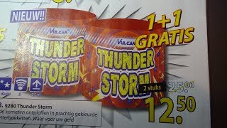 thunderstrom Cake Vuurwerk/Firework (DEMOSHOW)