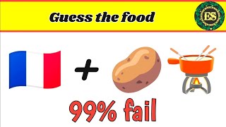 guess the food by emoji | 99% fail | exciting surprise | viral video